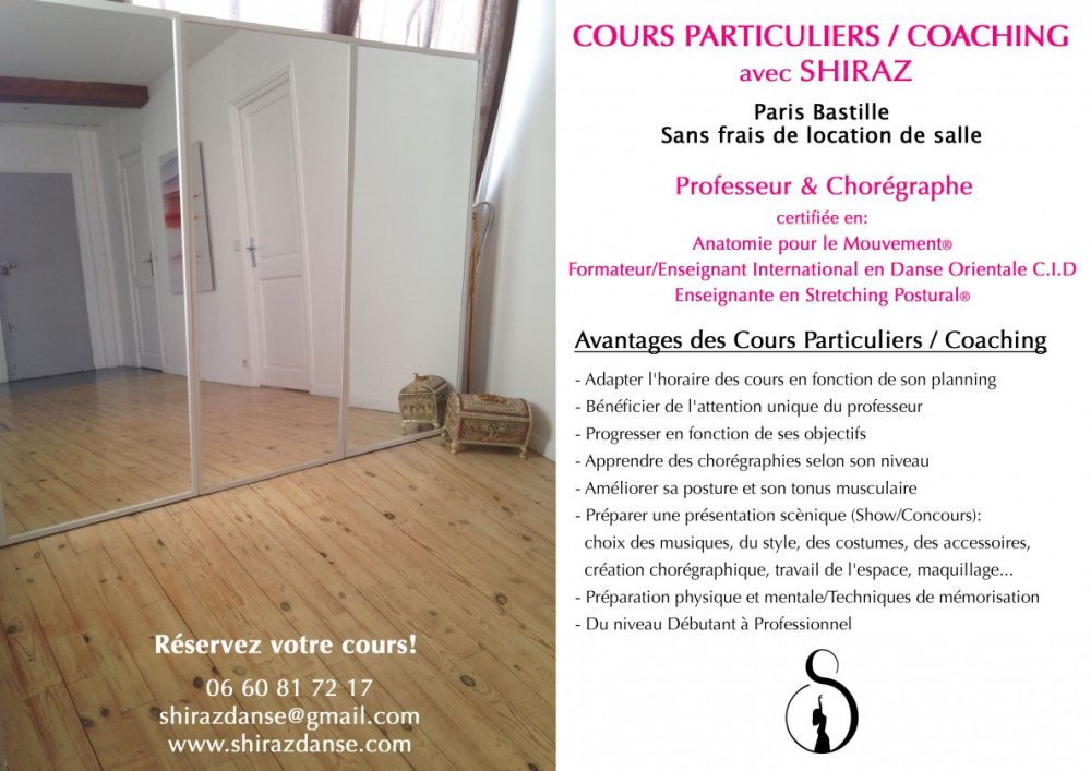 cours particuliers danse orientale